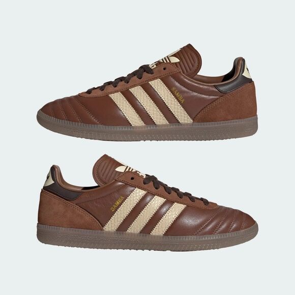 Adidas Samba JP Brown Sand Strata Dark Brown sneakers Men\'s 9 NEW box main image 14